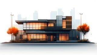 Fasad Rumah Industrial: Elegansi dan Keunikannya