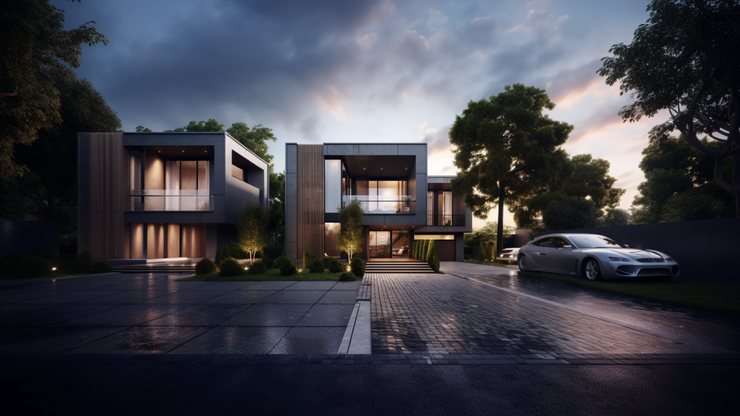 Pesona Unik Fasad Rumah Modern: Pandangan Mendalam pada Beragam Desain