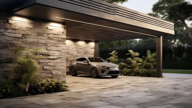 Keramik Carport: Solusi Lantai yang Kuat dan Estetis