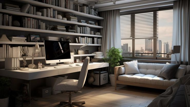 Menciptakan Ruang Kerja yang Ideal di Rumah: Desain dan Tips Pencahayaan