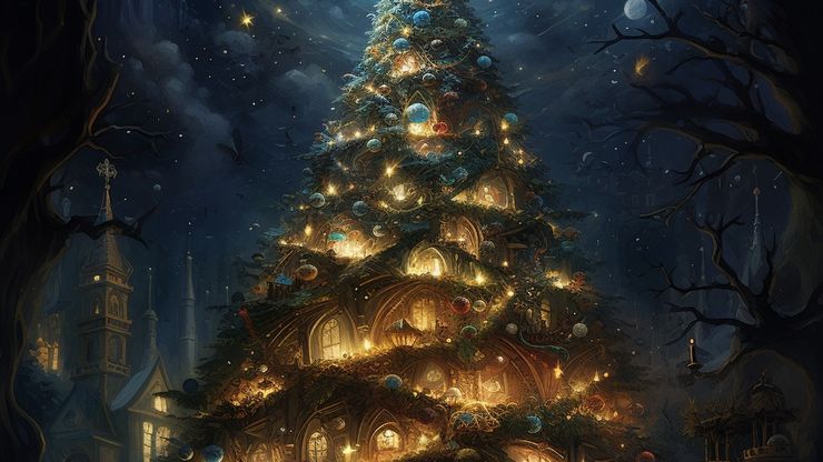 Menelusuri Sejarah Pohon Natal