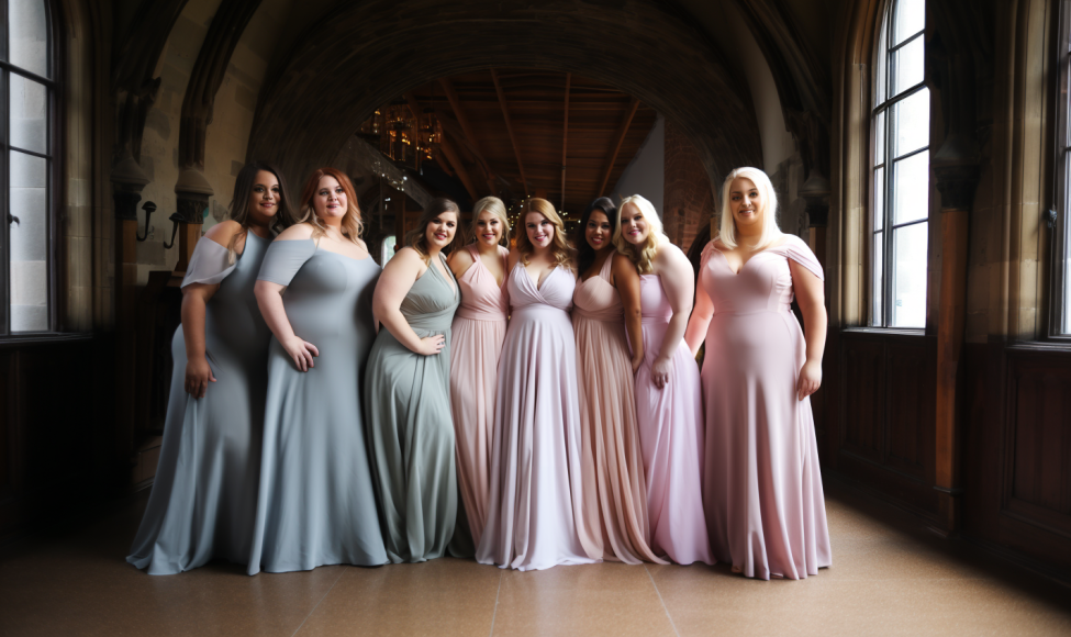Model Dress Bridesmaid untuk Badan Gemuk