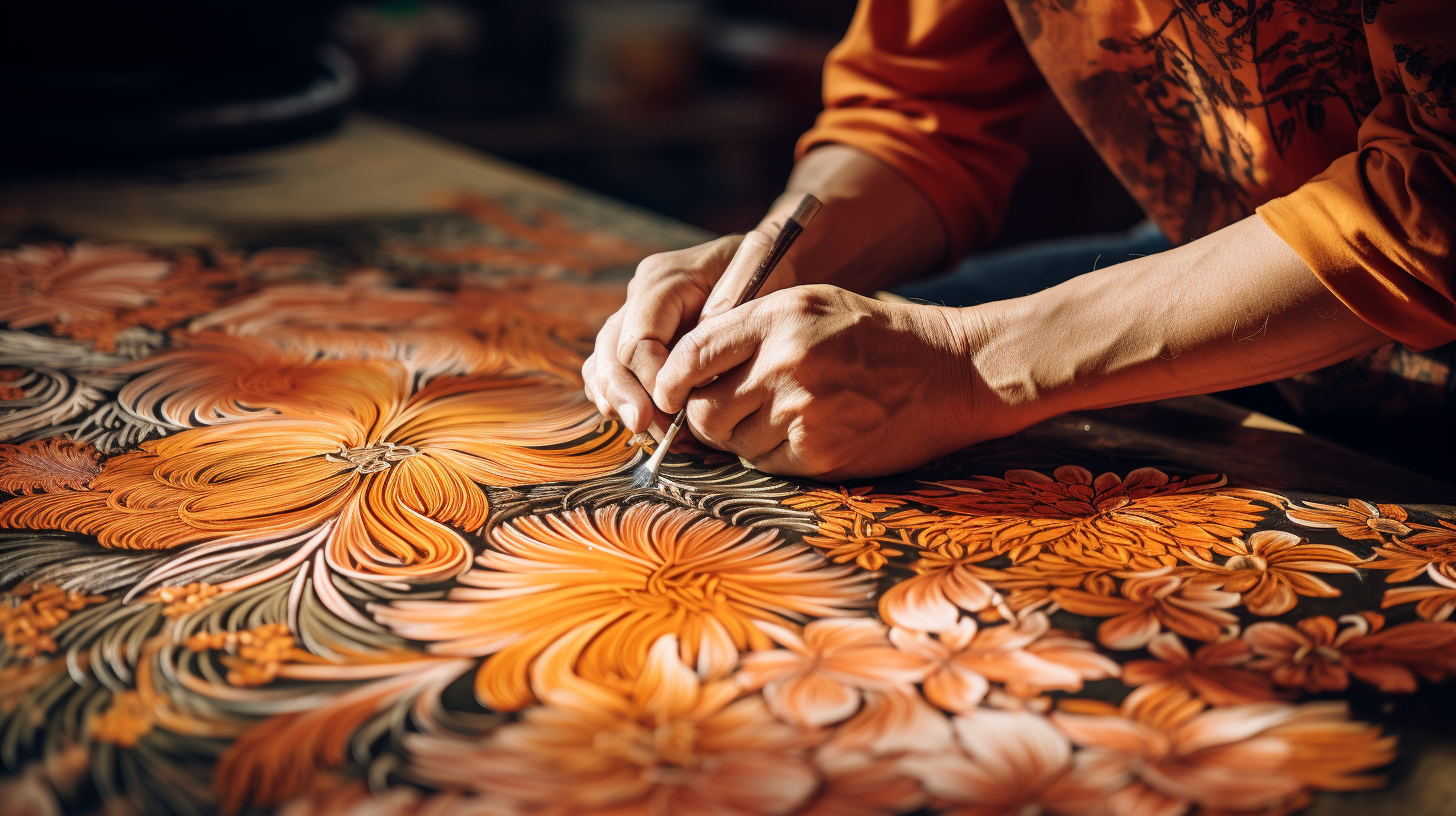 Pewarnaan pada Kain Batik: Kekayaan Warna dalam Seni Batik
