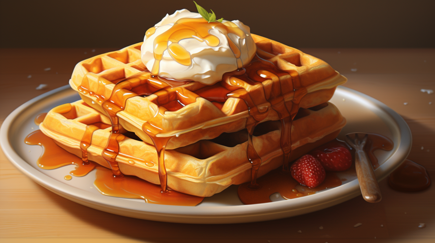 Kelezatan Sarapan: Resep Waffle yang Lezat dan Sederhana