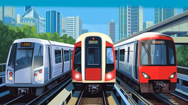 Menelusuri Rel Kereta Api: Perbandingan Commuter Line, MRT, LRT, dan Monorail