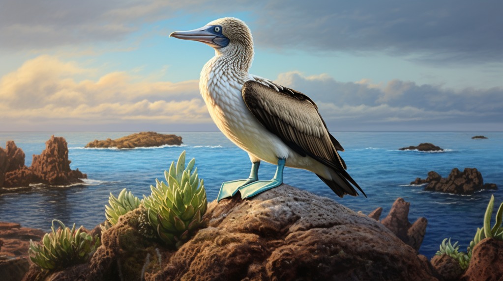 Blue-footed Booby: Keunikan Burung Laut dengan Kakinya yang Berwarna Biru Cerah
